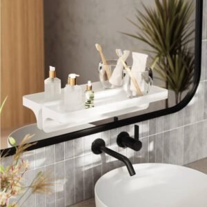 Bathroom Mirrors, Soap Dispensers, and Towel Holders